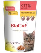 Biocat Bio Cat Plic Kitten Pui In Sos 85 g