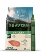 Bravery Hrana Uscata Caini Dog Large-Medium Adult Pui 12 kg