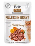Brit Care Cat Fillets in Gravy With Hearty Duck 85 g
