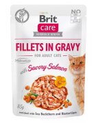 Brit Care Cat Fillets in Gravy With Savory Salmon 85 g