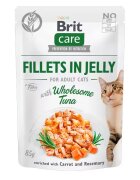 Brit Care Cat Fillets in Jelly With Wholesome Tuna 85 g