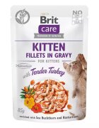 Brit Care Cat Kitten Fillets in Gravy With Tender Turkey 85 g