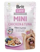 Brit Care Dog Mini Chicken and Tuna Fillets in Gravy 85 g
