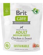 Brit Care Dog Sustainable Adult Medium Breed 1 kg