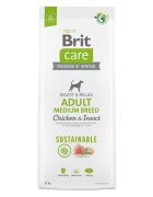 Brit Care Dog Sustainable Adult Medium Breed 12 kg
