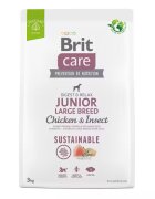 Brit Care Dog Sustainable Junior Large Breed 3 kg
