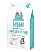Brit Care Mini Grain Free Light and Sterilised 2 kg