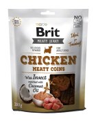 Brit Dog Jerky Chicken With Insect Meaty Coins 200 g