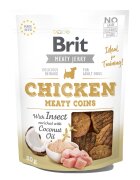 Brit Dog Jerky Chicken With Insect Meaty Coins 80 g