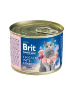 Brit Premium By Nature Cat Chicken With Hearts 200 g