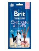 Brit Premium By Nature Cat Sticks With Chicken and Liver 3 sticks
