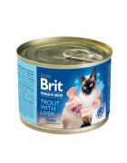 Brit Premium By Nature Cat Trout With Liver 200 g