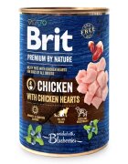 Brit Premium by Nature Chicken with Hearts 400 g