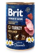 Brit Premium by Nature Junior Dogs Turkey with Liver 400 g