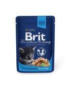 Brit Premium Cat Junior plic cu carne de pui 100 g