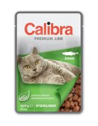 Calibra Hrana umeda pisici Cat Pouch Premium Adult Sterilized Salmon 100 g