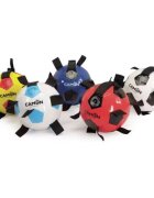 Camon Jucarie pentru caini minge fotbal imitatie de piele 21 cm
