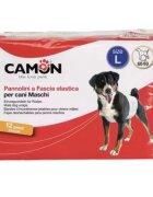 Camon Scutece pentru caini masculi L 60/80 cm 12 buc