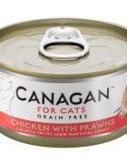Canagan Cat Pui si Creveti 75 g