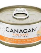 Canagan Cat Pui si Somon 75 g
