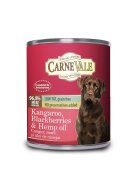 Carnevale Hrana umeda caini Cangur Mure & Ulei de Canepa 800 g