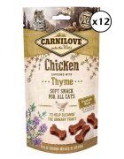Carnilove Cat Semi Moist Snack Chicken with Thyme 12 x 50 g