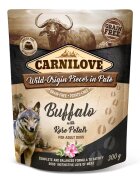 Carnilove Dog Pouch Paté Buffalo with Rose Petals 300 g