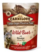 Carnilove Dog Pouch Paté Wild Boar with Rosehips 300 g
