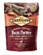 Carnilove Duck and Turkey for Large Breed Cats 400 g