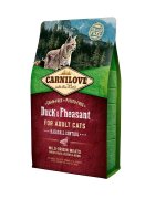 Carnilove Duck & Pheasant Cats Hairball Control 2 kg