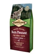Carnilove Duck & Pheasant Cats Hairball Control 6 kg