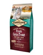Carnilove Fresh Carp & Trout Sterilised For Adult Cats 6 kg