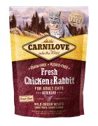 Carnilove Fresh Chicken and Rabbit Gourmand for Adult Cats 400 g