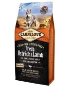 Carnilove Fresh Ostrich & Lamb For Small Breed Dogs 6 kg