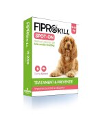 Chanelle Pipete Antiparazitare Caini 10-20 kg Fiprokill Dog M 134 mg Deparazitare Externa 3 Pipete