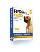 Chanelle Pipete Antiparazitare Caini 40-60 kg Fiprokill Dog XL 402 mg Deparazitare Externa 3 Pipete