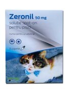 Chanelle Pipete antiparazitare pisici Zeronil 50 mg 6 pipete