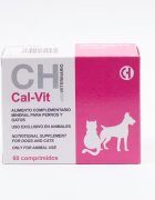 Chemical Iberica CAL-VIT calciu pentru caini si pisici 60 comprimate