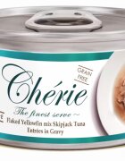 Cherie Adult Cat Grain Free Fulgi de Ton in Sos de Legume 80 g