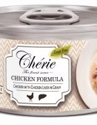 Cherie Adult Cat Grain Free Mix de Pui si Ficat in Sos 80 g