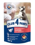 Club 4 Paws Hrana umeda premium caini Puppy All Breeds Curcan 100 g