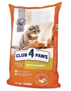 Club 4 Paws Hrana uscata premium pisici Adult Iepure 14 kg