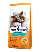 Club 4 Paws Hrana uscata premium pisici Cat Sterilised Somon 14 kg