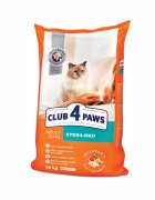 Club 4 Paws Hrana uscata premium pisici Sterilised Pui 14 kg
