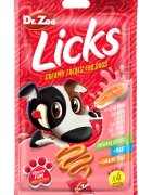 Dr Zoo Licks recompense caini Somon 4x15 g