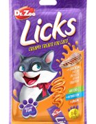 Dr Zoo Licks recompense pisici Pui 4x15 g