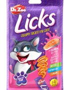 Dr Zoo Licks recompense pisici Somon 4x15 g
