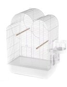 DuvoPlus Colivie Eliza 54x34x75cm Alb 493/100