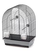 DuvoPlus Colivie Lusi 1 39x25x53cm Gri/ Negru 493/132