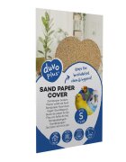 DuvoPlus Hartie Abraziva pentru Colivie 8 buc 21x35 cm